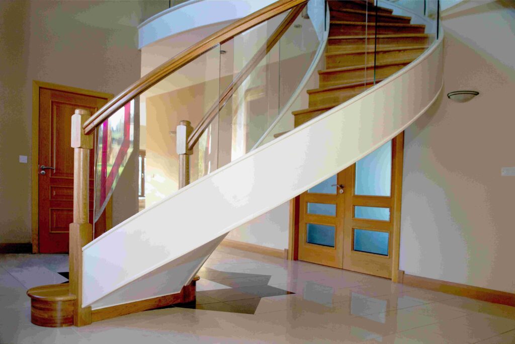 Curved Domestic Staircase