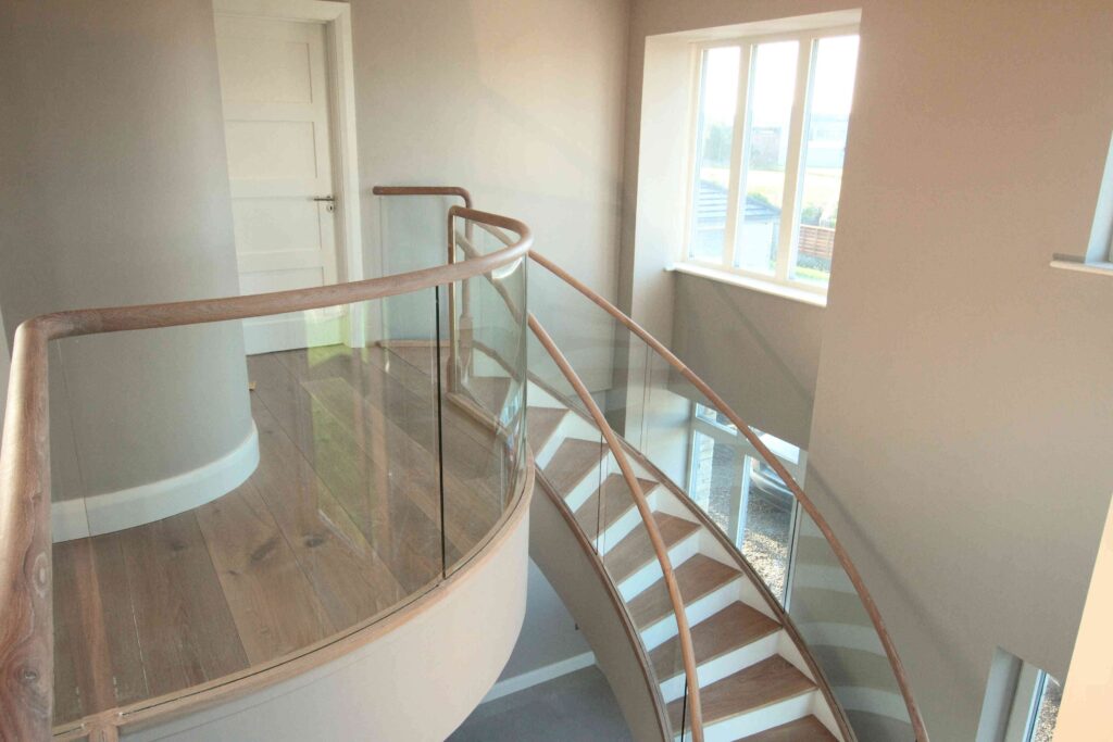 Curved Staircase