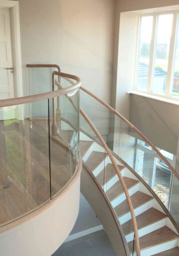 Curved Staircase
